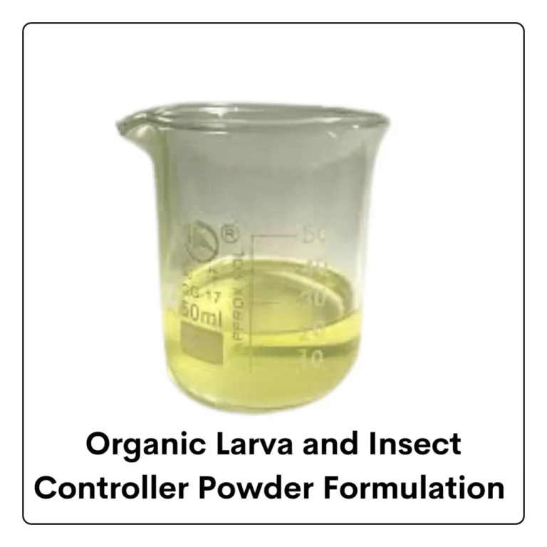 Organic Larva and Insect Controller Powder Formulation