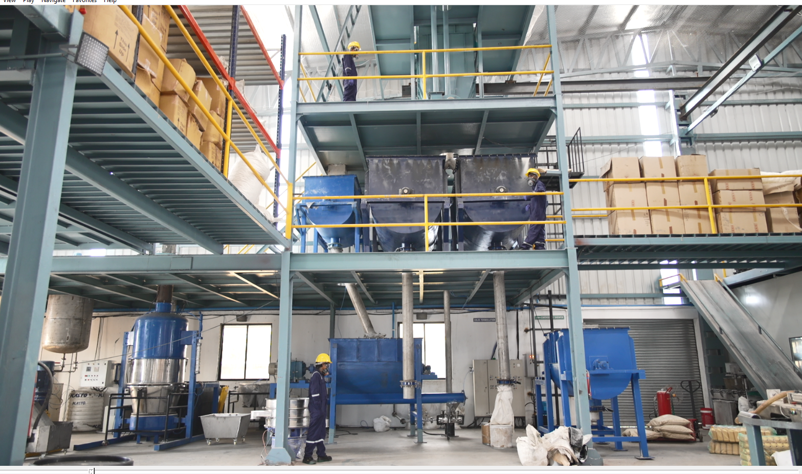 Manufacturing Floor Interior