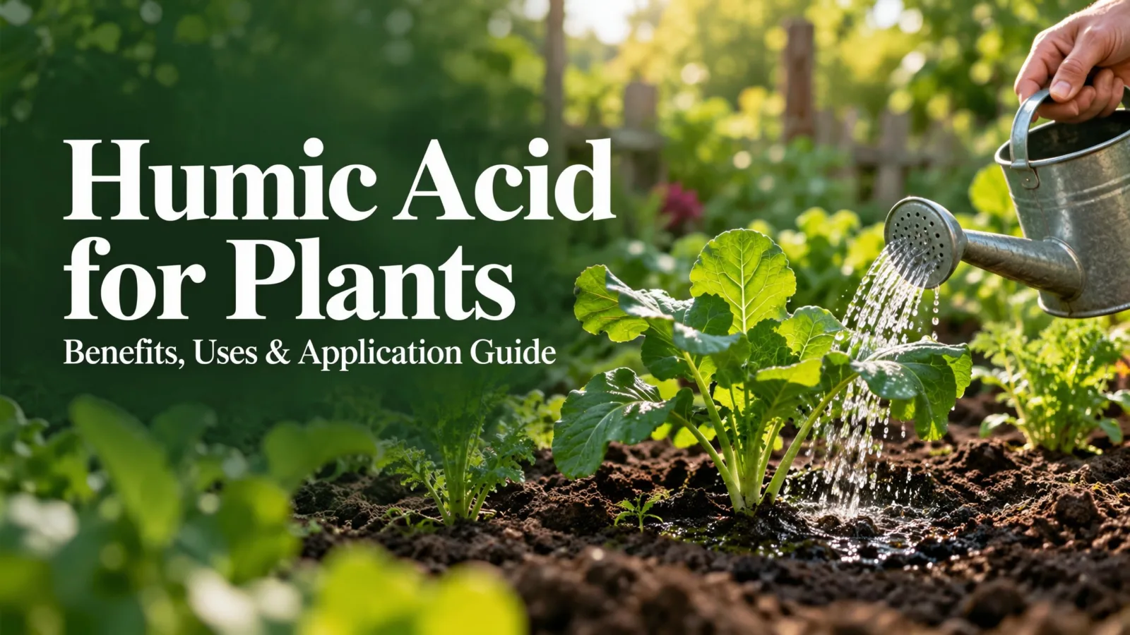Humic Acid for Plants: Benefits, Uses & Application Guide